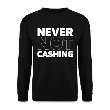 Poker - Sweat-shirt Unisexe - noir - Devant - Alina (178cm) & Michal (187cm)