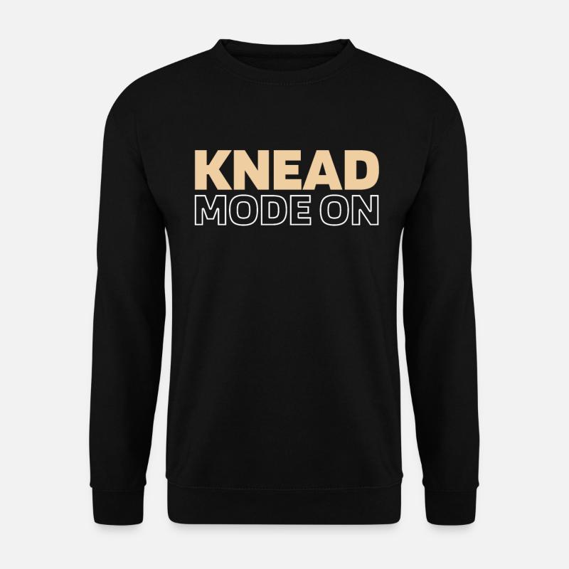 Sauerteig Brot - Unisex Pullover - Schwarz