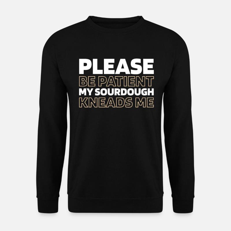 Sourdough bread - Unisex Sweatshirt - black