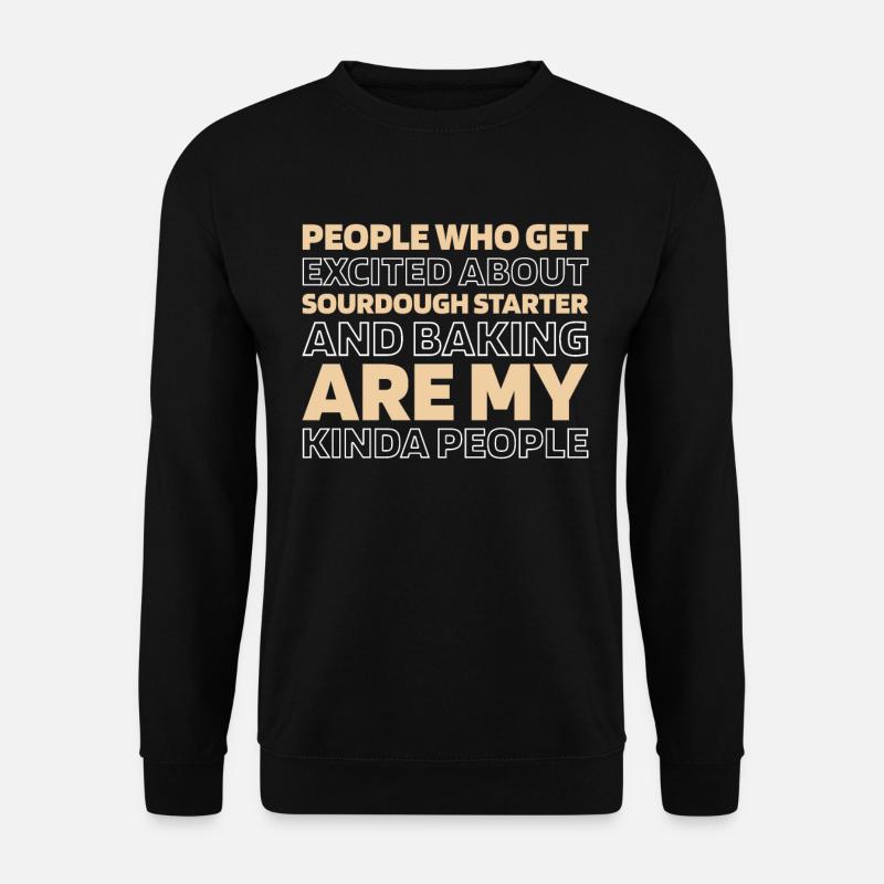 Sourdough bread - Unisex Sweatshirt - black