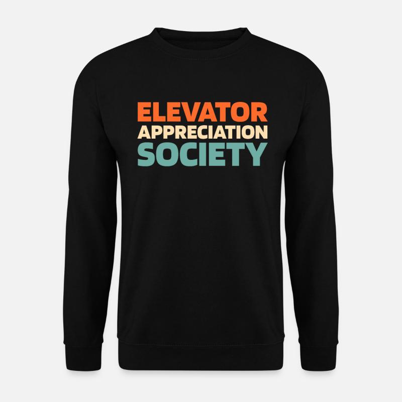 Elevator Elevator - Unisex Sweatshirt - black