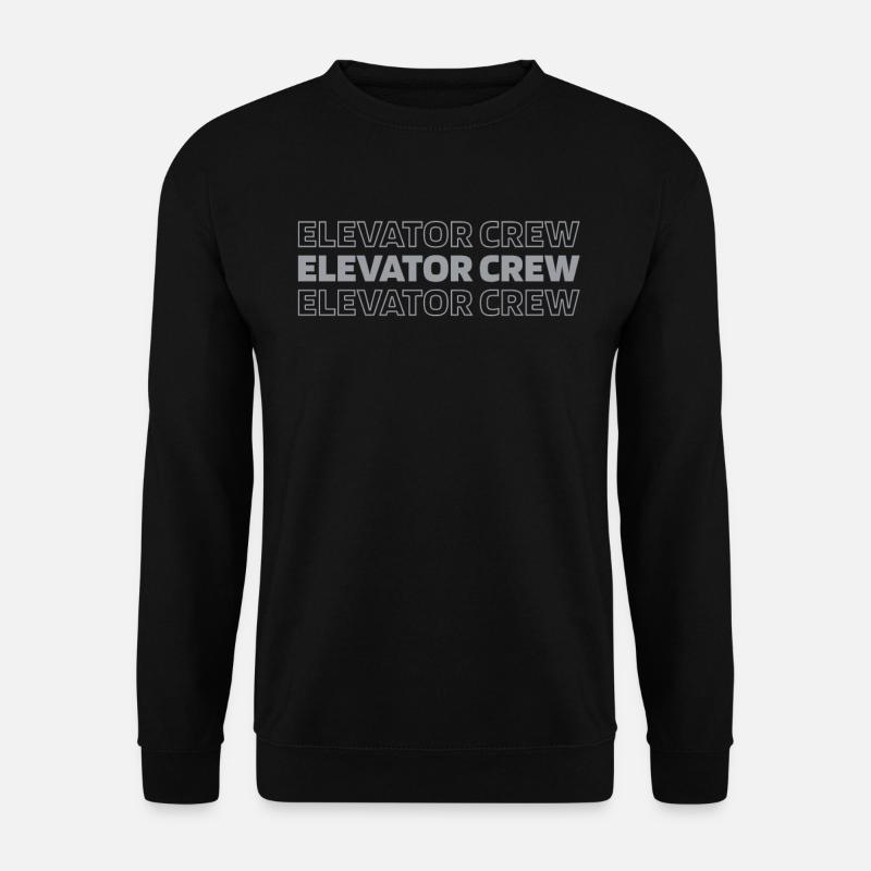 Elevator Elevator - Unisex Sweatshirt - black