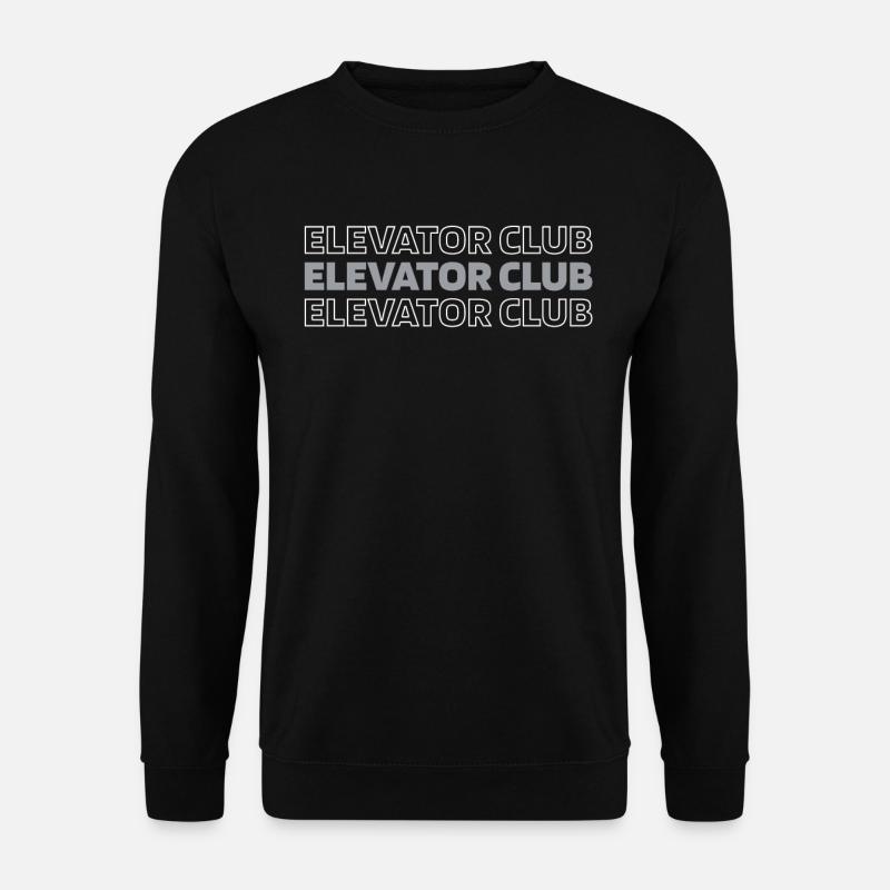 Elevator Elevator - Unisex Sweatshirt - black