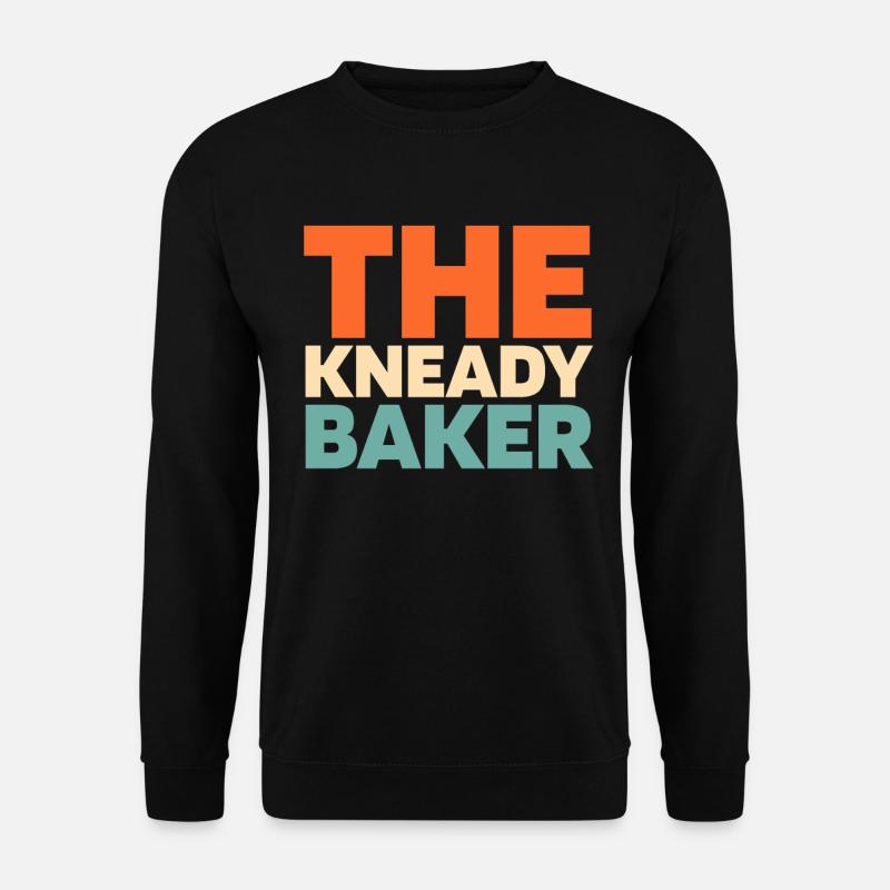 Sauerteig Brot - Unisex Pullover - Schwarz