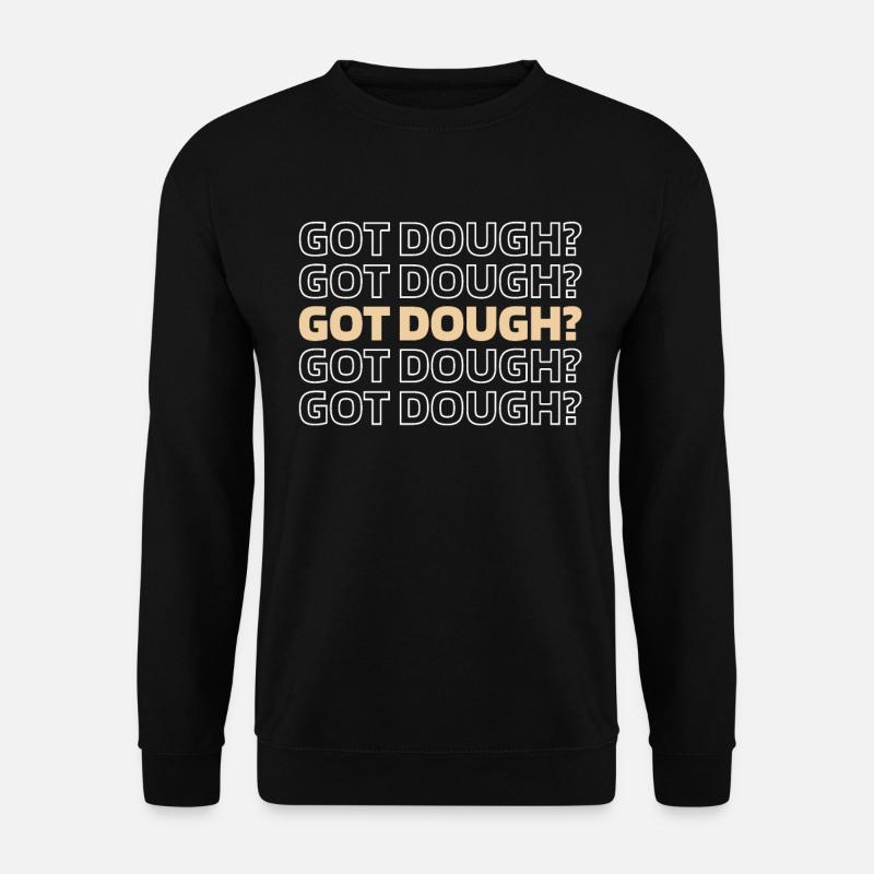 Sauerteig Brot - Unisex Pullover - Schwarz