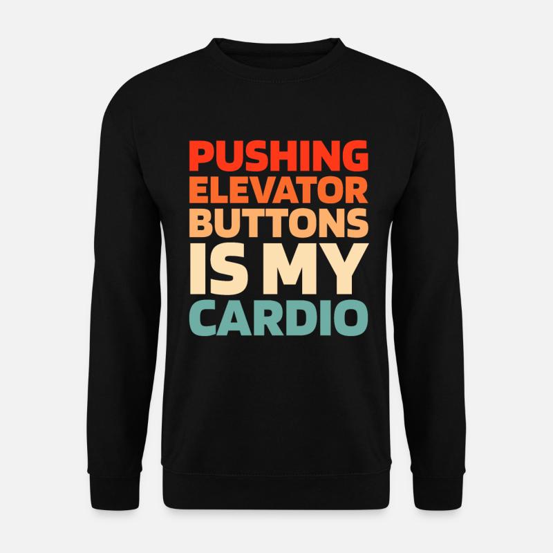 Elevator Elevator - Unisex Sweatshirt - black