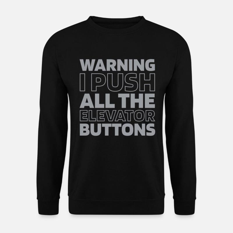 Elevator Elevator - Unisex Sweatshirt - black