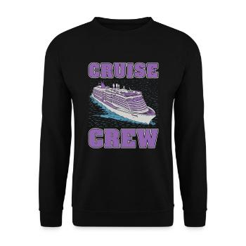 Croisière - Sweat-shirt Unisexe - noir - Devant - Alina (178cm) & Michal (187cm)