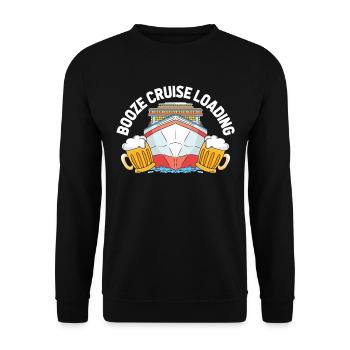 Croisière - Sweat-shirt Unisexe - noir - Devant - Alina (178cm) & Michal (187cm)