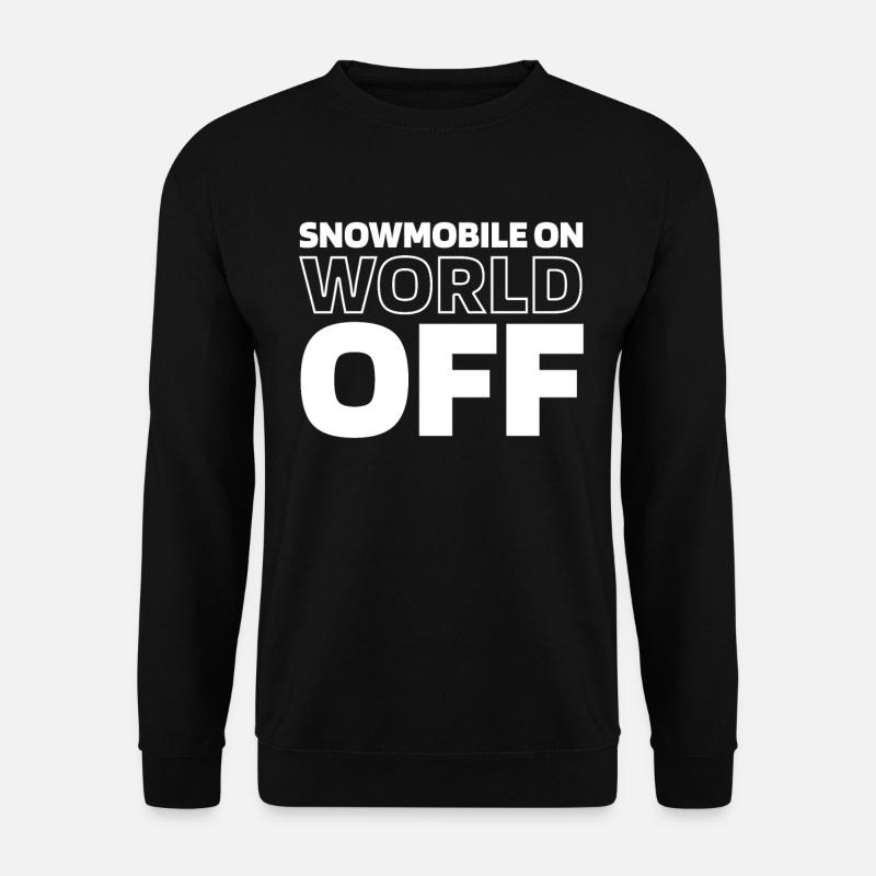 Snowmobile Snowmobile - Unisex Sweatshirt - black