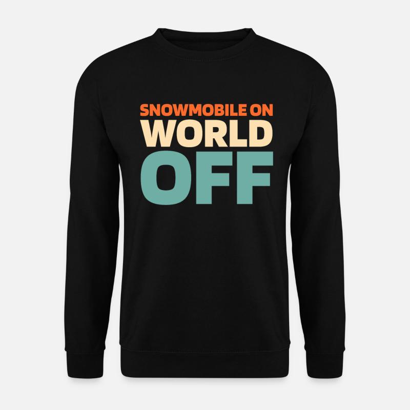 Snowmobile Snowmobile - Unisex Sweatshirt - black