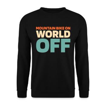 VTT VTT VTT - Sweat-shirt Unisexe - noir - Devant - Alina (178cm) & Michal (187cm)