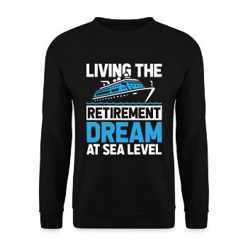 Retraite de Cruise - Sweat-shirt Unisexe - noir - Devant - Alina (178cm) & Michal (187cm)