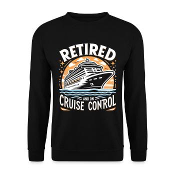 Retraite de Cruise - Sweat-shirt Unisexe - noir - Devant - Alina (178cm) & Michal (187cm)