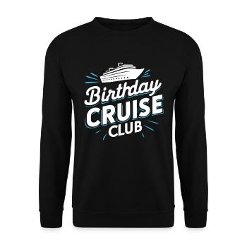 Cruise - Unisex Sweatshirt - black - Front - Alina (178cm) & Michal (187cm)