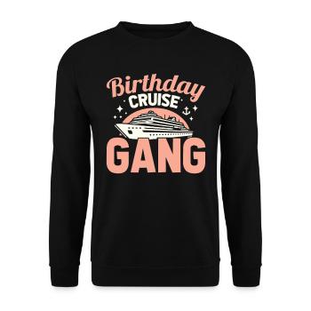 Cruise - Unisex Sweatshirt - black - Front - Alina (178cm) & Michal (187cm)