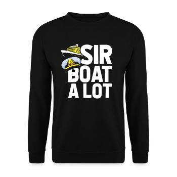 Croisière - Sweat-shirt Unisexe - noir - Devant - Alina (178cm) & Michal (187cm)