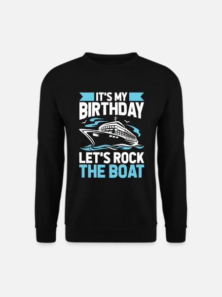 Kreuzfahrt Birthday Cruise - Unisex Pullover - Schwarz