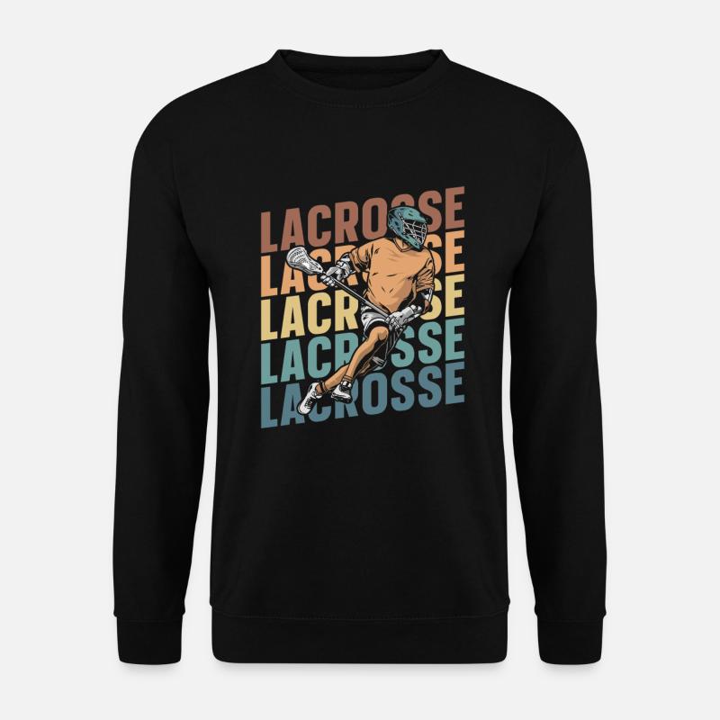 Lacrosse - Unisex Pullover - Schwarz