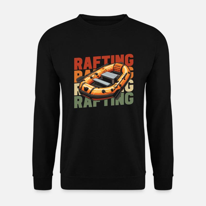 Rafting - Unisex Sweatshirt - black