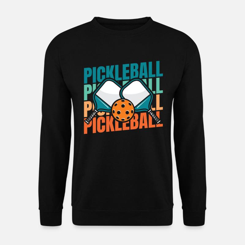 Pickleball - Unisex Pullover - Schwarz