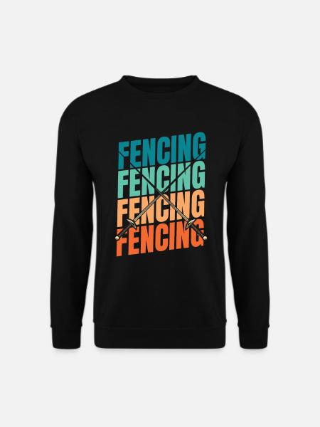 Fencing Fencers - Unisex Sweatshirt - black