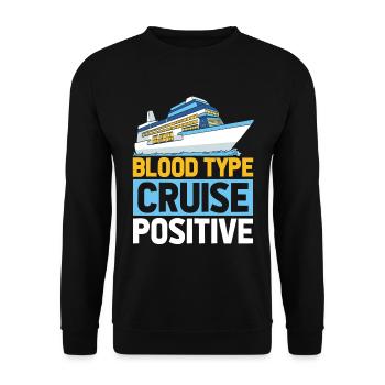 Croisière - Sweat-shirt Unisexe - noir - Devant - Alina (178cm) & Michal (187cm)