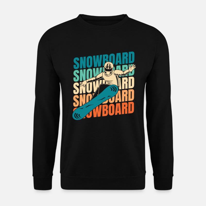 Snowboard Snowboarder - Unisex Sweatshirt - black