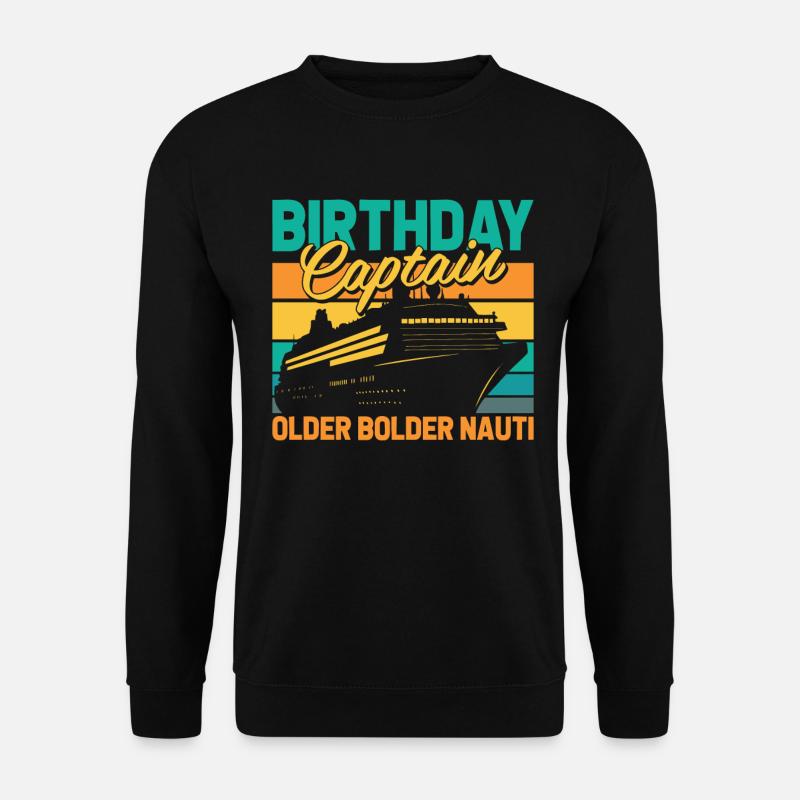 Croisière d’anniversaire à Kreuzfahrt - Sweat-shirt Unisexe - noir