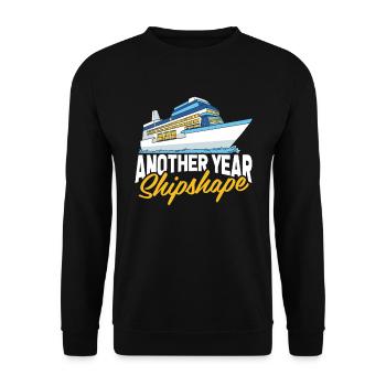 Kreuzfahrt Birthday Cruise - Unisex Pullover - Schwarz - Vorne - Alina (178cm) & Michal (187cm)