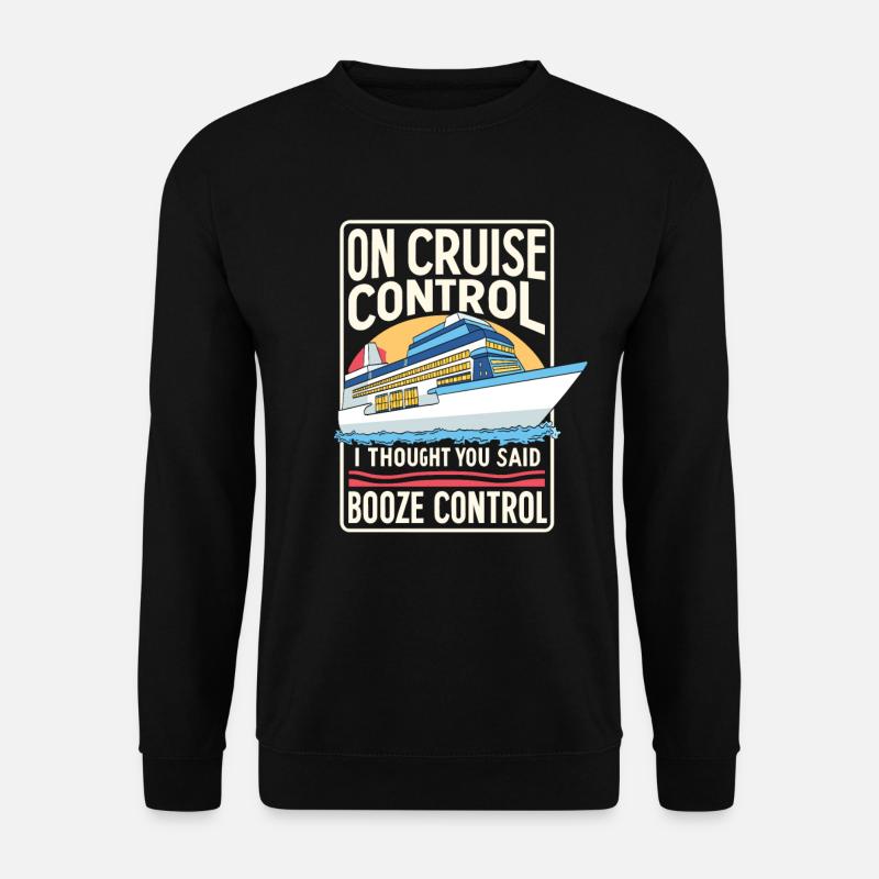 Kreuzfahrt - Unisex Pullover - Schwarz