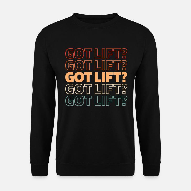 Elevator Elevator - Unisex Sweatshirt - black