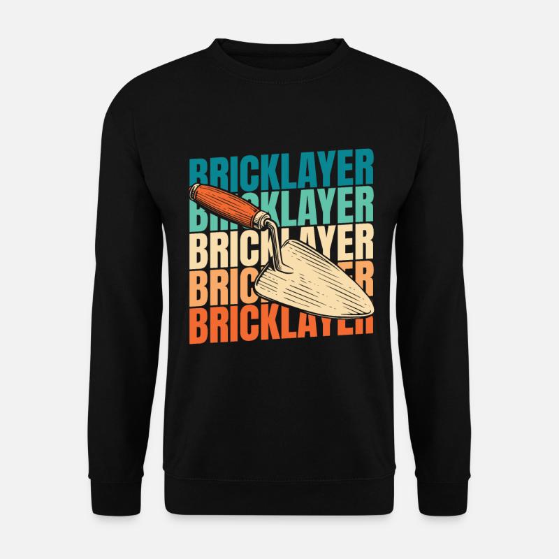 Maurer - Unisex Pullover - Schwarz