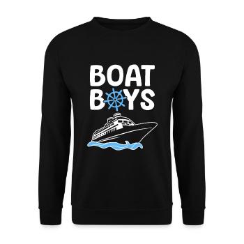 Croisière - Sweat-shirt Unisexe - noir - Devant - Alina (178cm) & Michal (187cm)