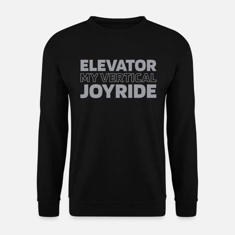 Elevator Elevator - Unisex Sweatshirt - black