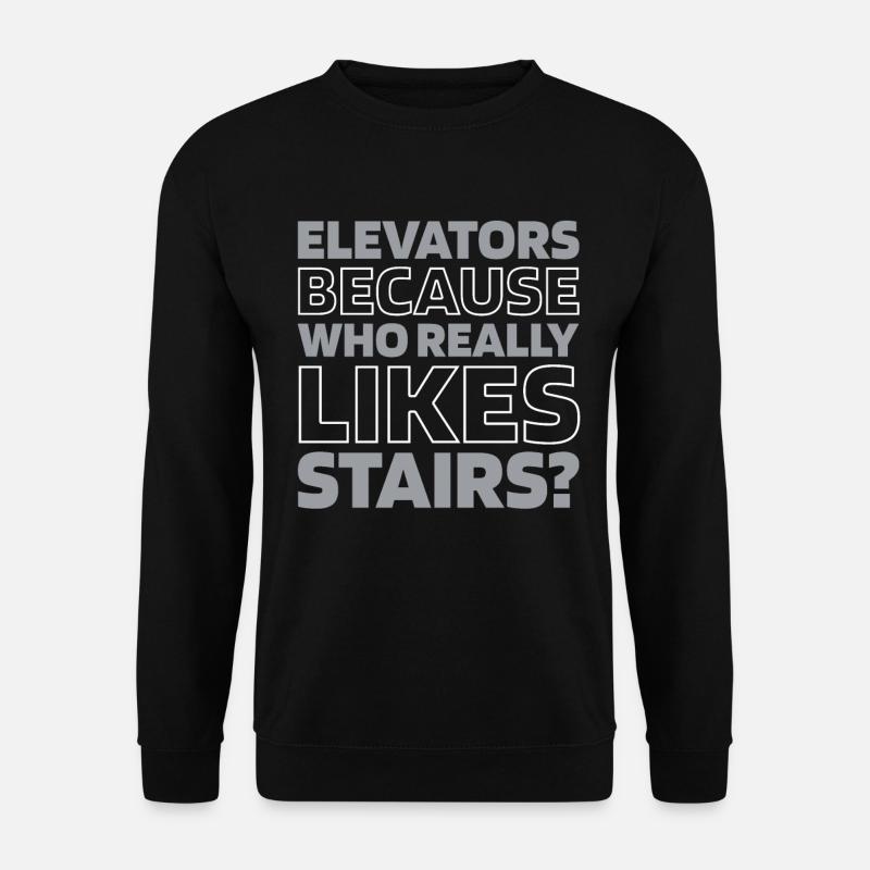 Elevator Elevator - Unisex Sweatshirt - black