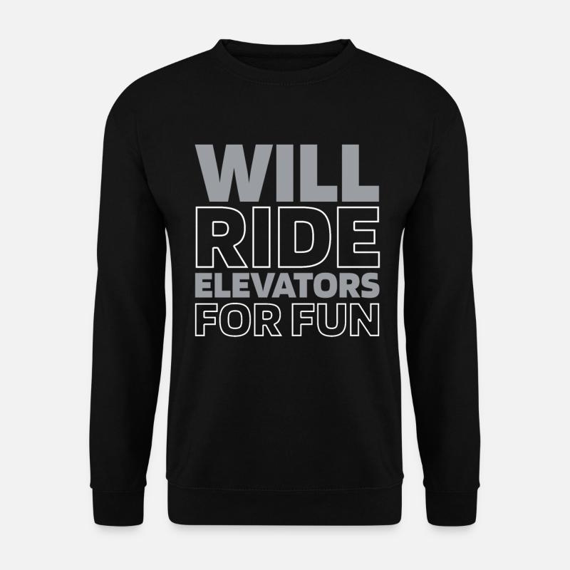 Elevator Elevator - Unisex Sweatshirt - black