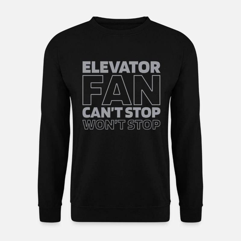 Elevator Elevator - Unisex Sweatshirt - black