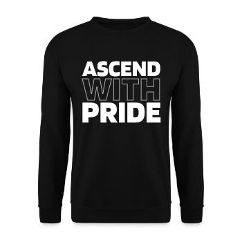 Elevator Elevator - Unisex Sweatshirt - black - Front - Alina (178cm) & Michal (187cm)