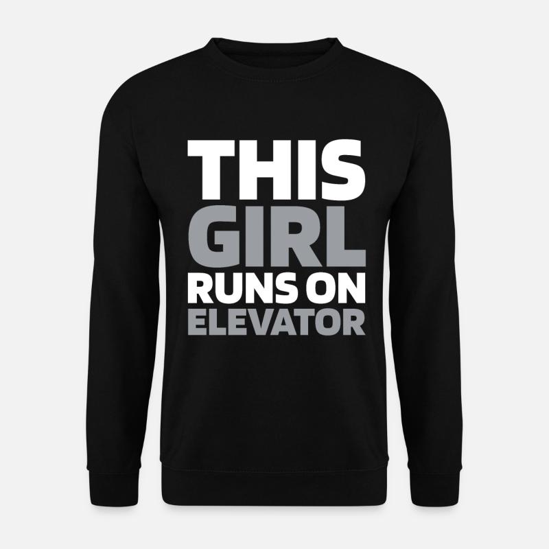 Elevator Elevator - Unisex Sweatshirt - black