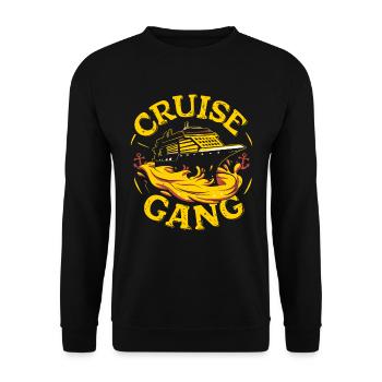 Croisière - Sweat-shirt Unisexe - noir - Devant - Alina (178cm) & Michal (187cm)