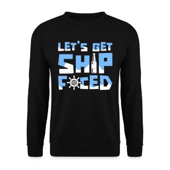 Cruise - Unisex Sweatshirt - black - Front - Alina (178cm) & Michal (187cm)