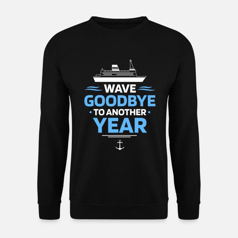 Croisière d’anniversaire à Kreuzfahrt - Sweat-shirt Unisexe - noir