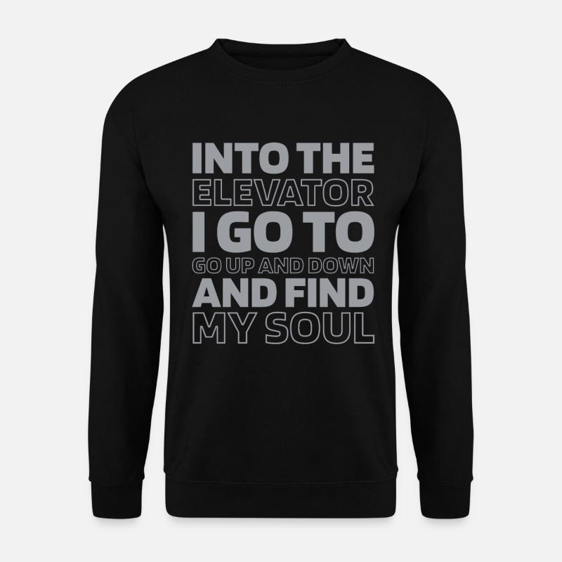 Elevator Elevator - Unisex Sweatshirt - black