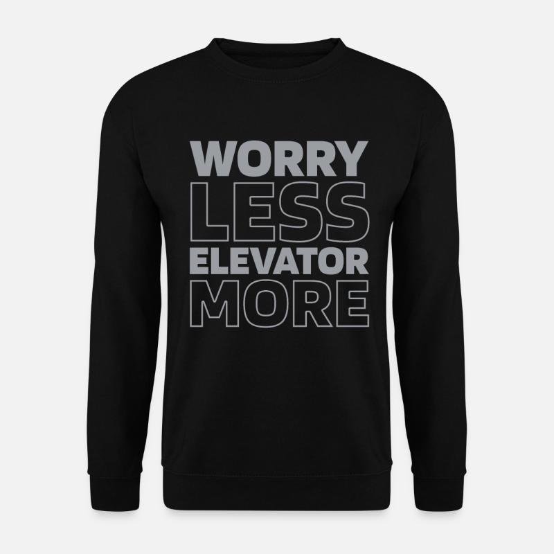 Elevator Elevator - Unisex Sweatshirt - black