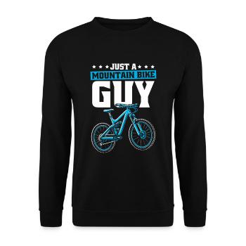 VTT VTT VTT - Sweat-shirt Unisexe - noir - Devant - Alina (178cm) & Michal (187cm)