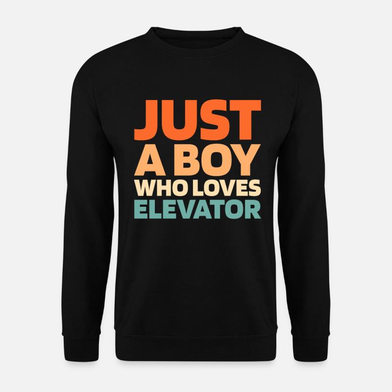 Elevator Elevator - Unisex Sweatshirt - black
