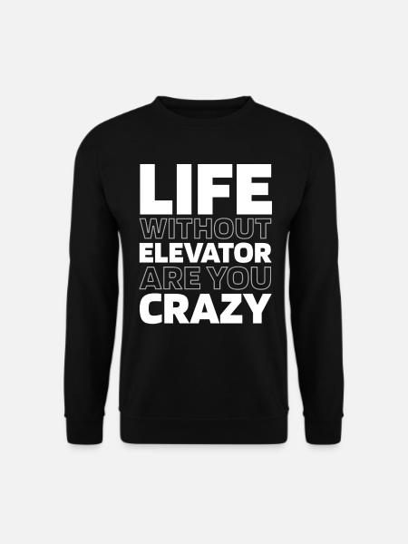 Elevator Elevator - Unisex Sweatshirt - black