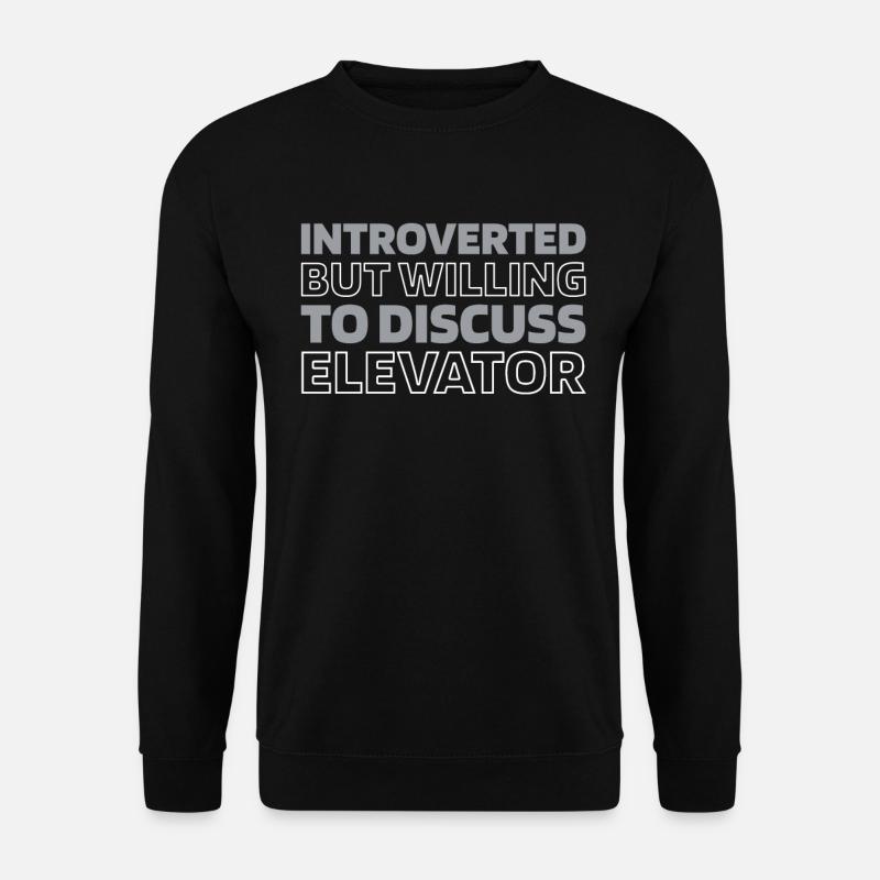 Elevator Elevator - Unisex Sweatshirt - black