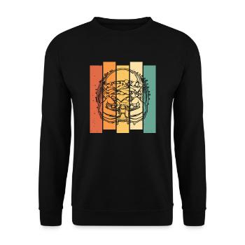 Gamer Gaming Burger Gaming Controller - Unisex Pullover - Schwarz - Vorne - Alina (178cm) & Michal (187cm)